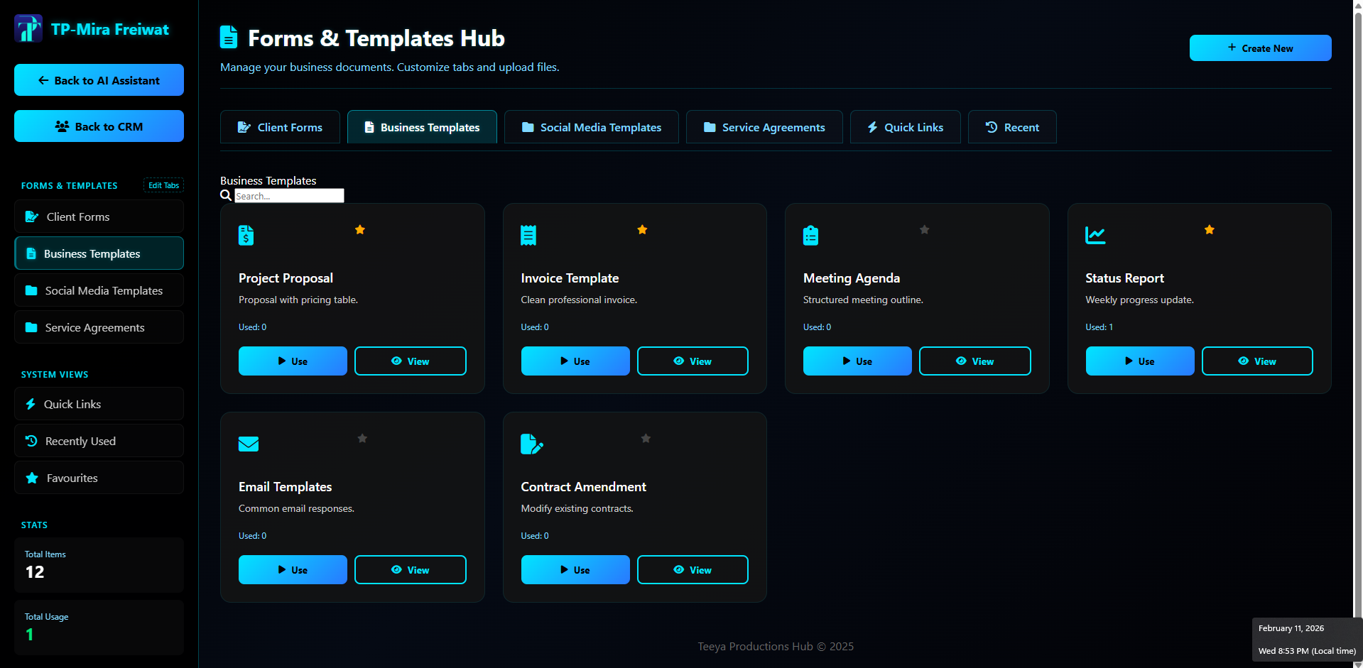 Business Templates
