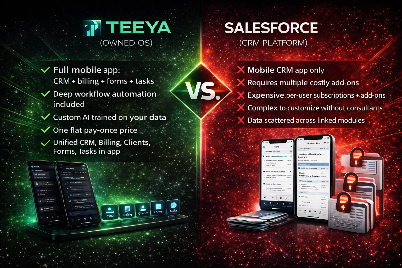 Salesforce Comparison