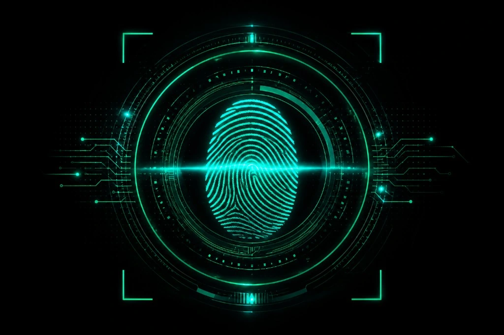 Private AI security interface illustration